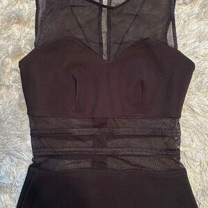 Black Rampage Maxi Dress